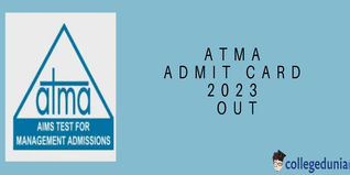 ATMA Admit Card 2023 for July Session Out @atmaaims.com; Check Details & Download Here
